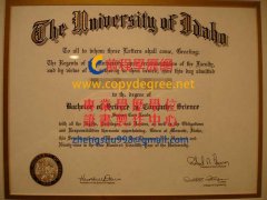 愛達荷大學文憑樣本|買美國文憑|假美國學位證書製作