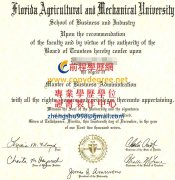 佛羅里達國際大學文憑範本|佛羅里達國際大學假學位文憑製作購買