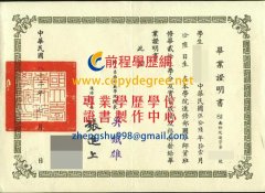 國立臺南師範學院畢業證書範本|客製臺南大學學位學歷證書