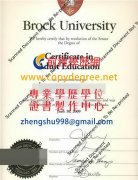 布洛克大學文憑樣式|偽造布魯克大學學歷證書|購買代辦布魯克大學文憑